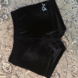 GK Velvet booty shorts